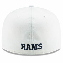 Los Angeles Rams New Era Historic Omaha 59FIFTY Fitted Hat - White on sale