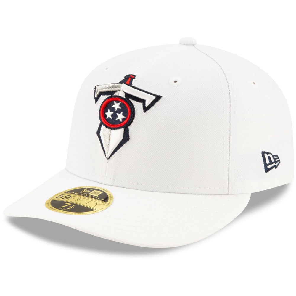 Tennessee Titans New Era Omaha Low Profile 59FIFTY Fitted Hat - White sale