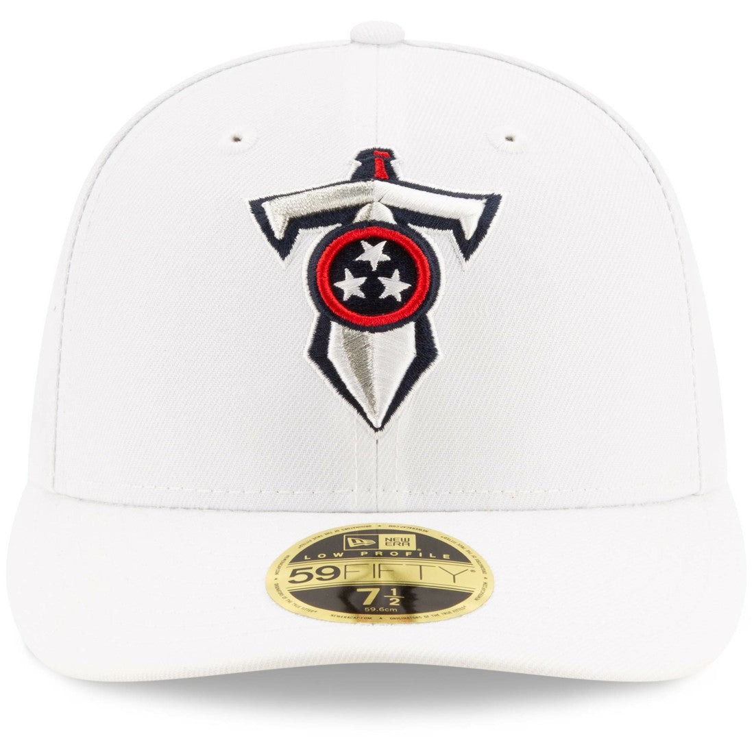 Tennessee Titans New Era Omaha Low Profile 59FIFTY Fitted Hat - White sale
