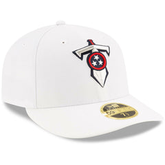Tennessee Titans New Era Omaha Low Profile 59FIFTY Fitted Hat - White sale
