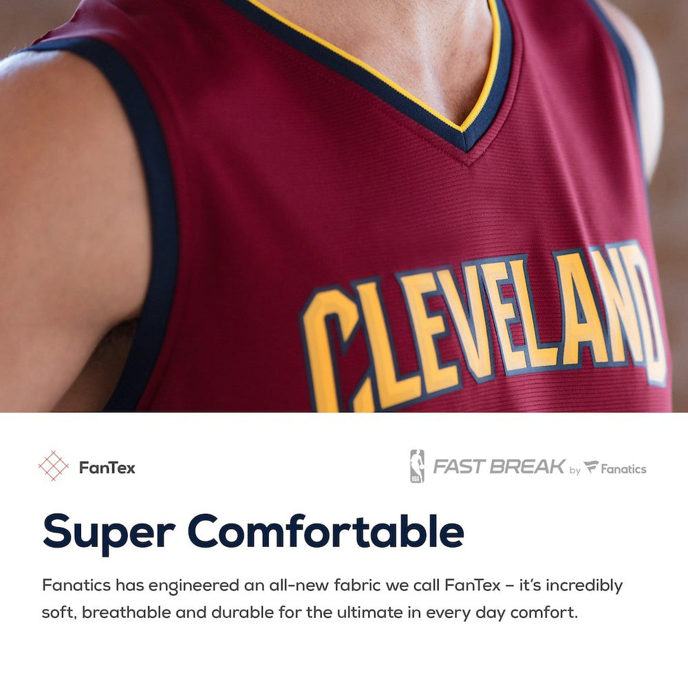 Darius Garland Cleveland Cavaliers Youth Replica Fast Break Jersey Wine sale - Icon Edition discount