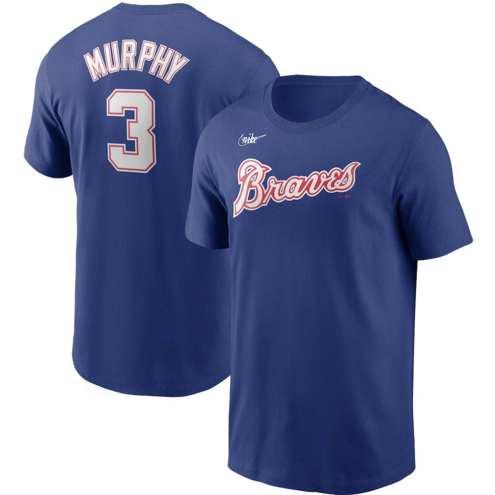 Dale Murphy Atlanta Braves Cooperstown Collection Name & Number T-Shirt Royal