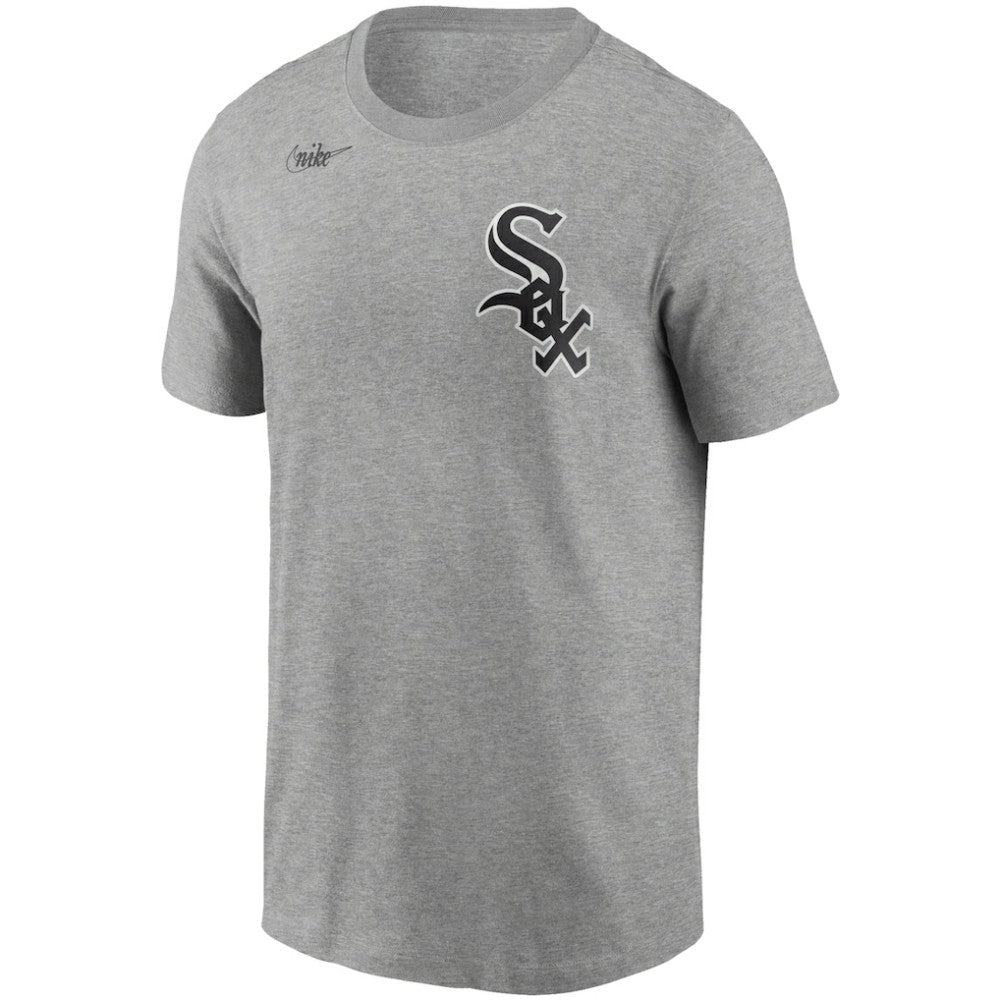 Frank Thomas Chicago White Sox Cooperstown Collection Name & Number T-Shirt Heathered Gray