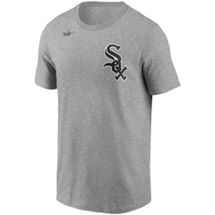 Frank Thomas Chicago White Sox Cooperstown Collection Name & Number T-Shirt Heathered Gray