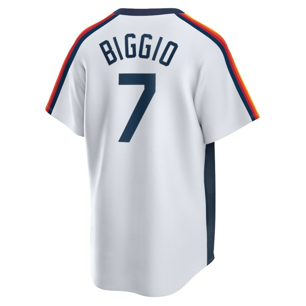 Craig Biggio Houston Astros Home Cooperstown Collection Logo Player Jersey White