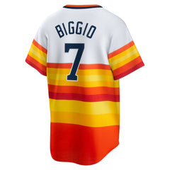 Craig Biggio Houston Astros Home Cooperstown Collection Player Jersey White