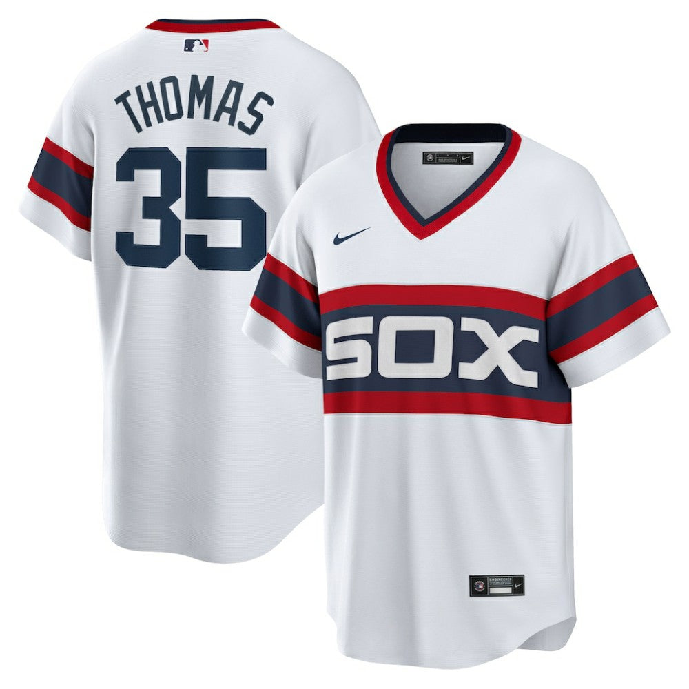 Frank Thomas Chicago White Sox Home Cooperstown Collection Player Jersey White