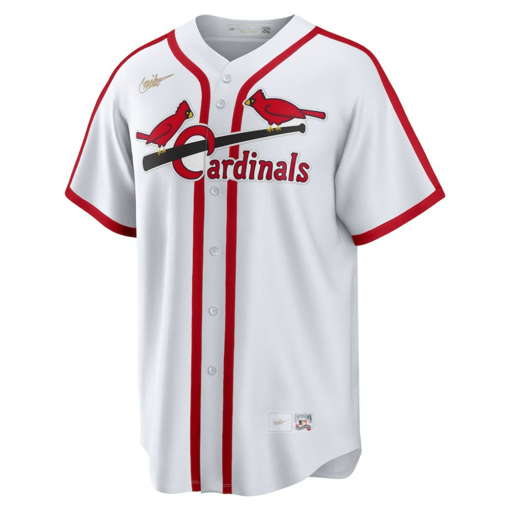 Ozzie Smith St. Louis Cardinals Home Cooperstown Collection Player Jersey White
