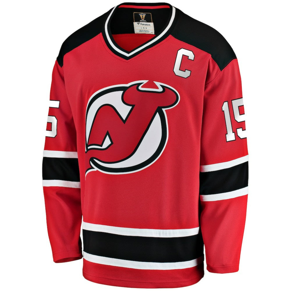 Jamie Langenbrunner New Jersey Devils Fanatics Premier Breakaway Retired Player Jersey - Red Jerseys