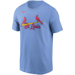 Paul Goldschmidt St. Louis Cardinals Name & Number T-Shirt Light Blue