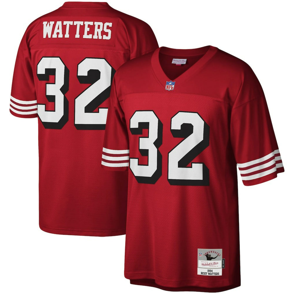 Ricky Watters San Francisco 49ers Legacy Replica Jersey - Scarlet for sale