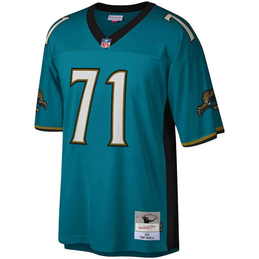 Tony Boselli Jacksonville Jaguars Legacy Replica Jersey - Teal for sale
