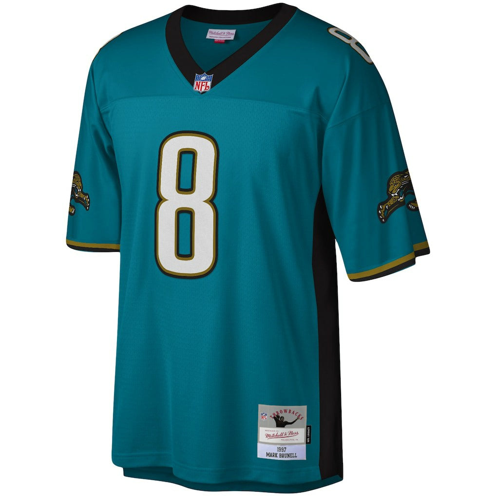 Mark Brunell Jacksonville Jaguars Legacy Replica Jersey - Teal for sale