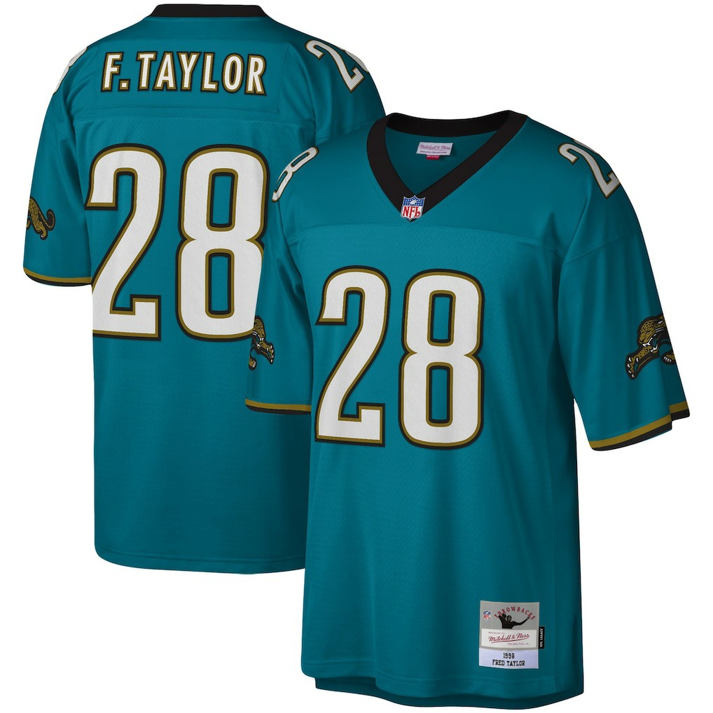 Fred Taylor Jacksonville Jaguars Legacy Replica Jersey - Teal outlet