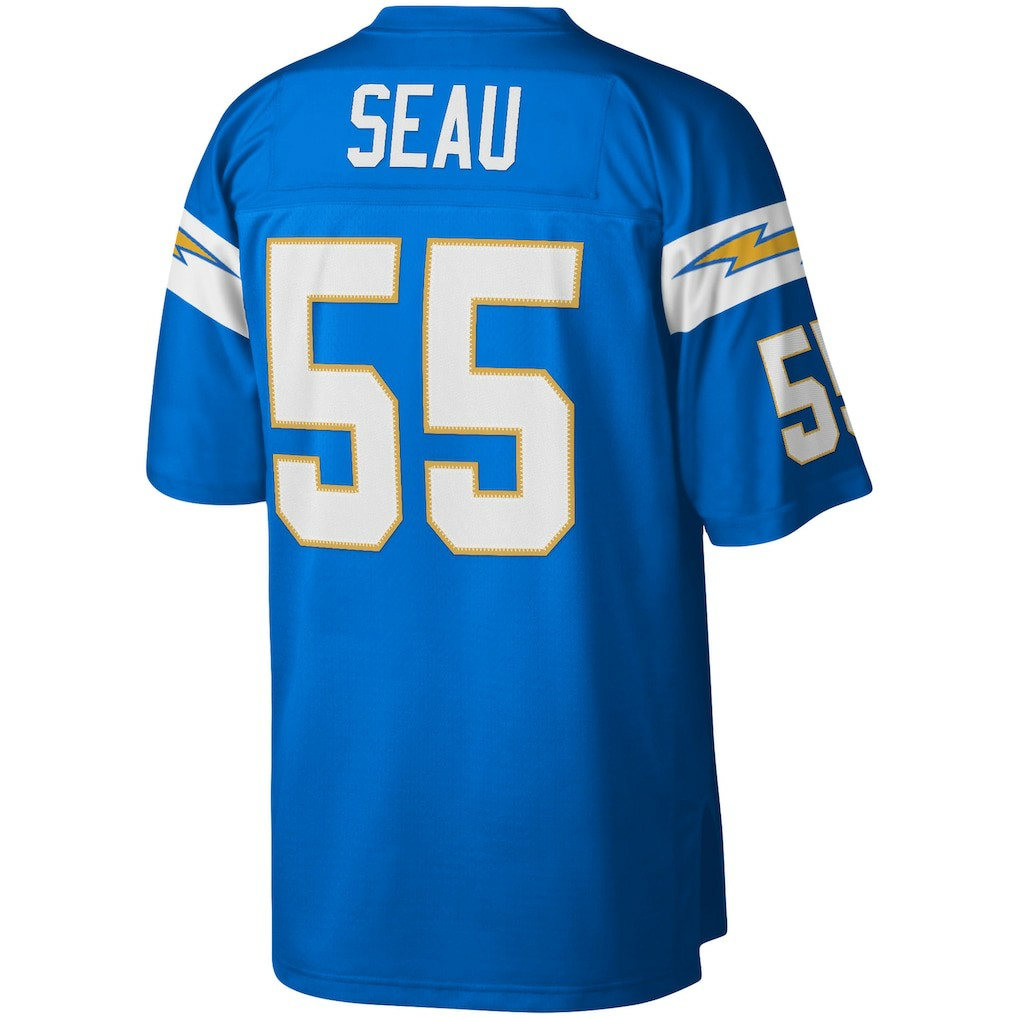 Junior Seau Los Angeles Chargers Legacy Replica Jersey - Powder Blue for sale