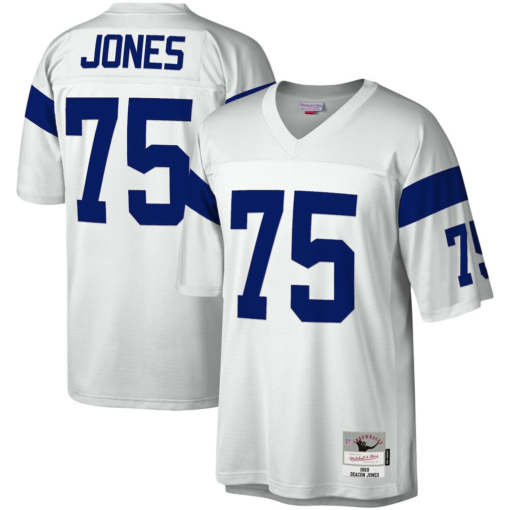 Deacon Jones Los Angeles Rams Legacy Replica Jersey - White cheap