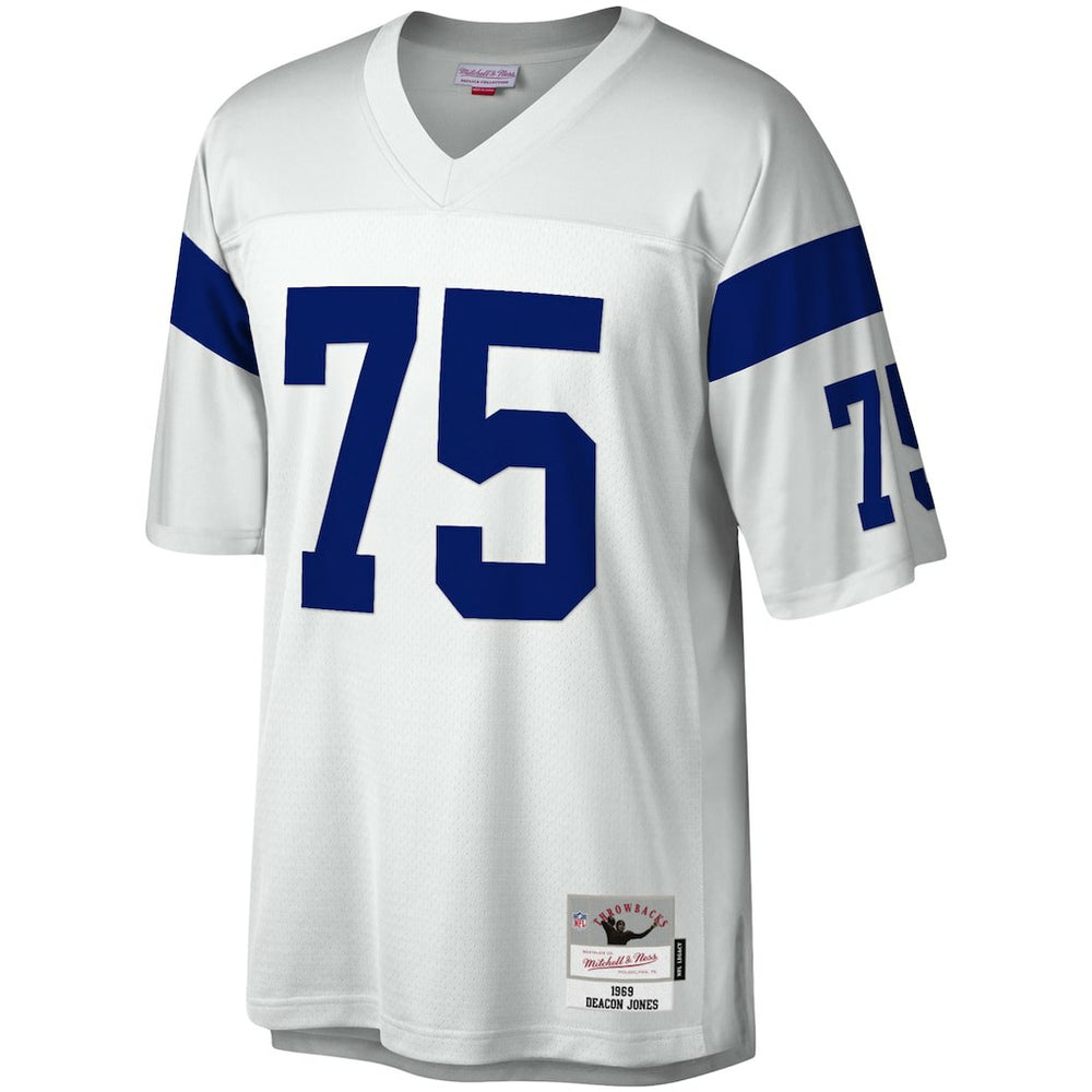 Deacon Jones Los Angeles Rams Legacy Replica Jersey - White cheap