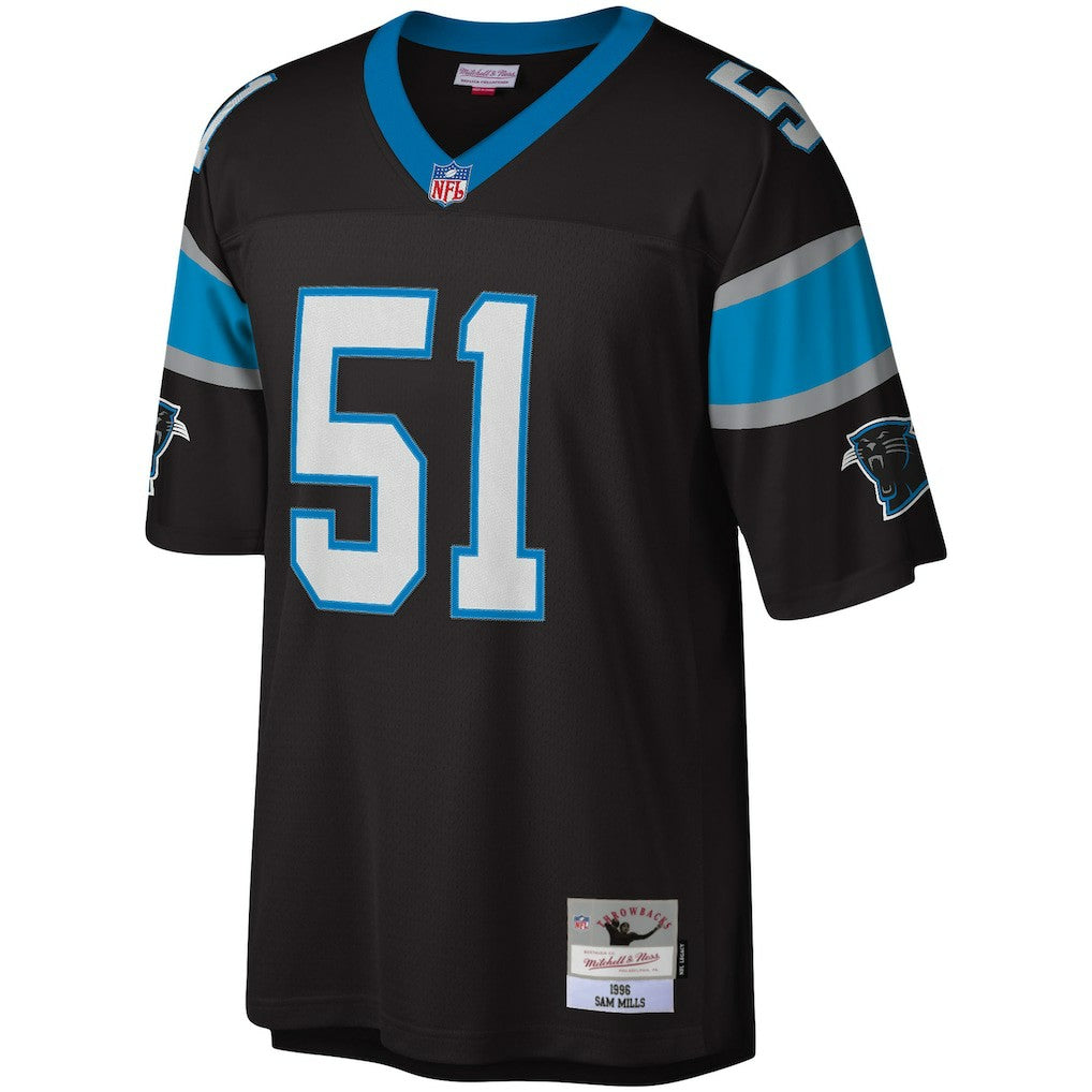 Sam Mills Carolina Panthers Legacy Replica Jersey - Black discount