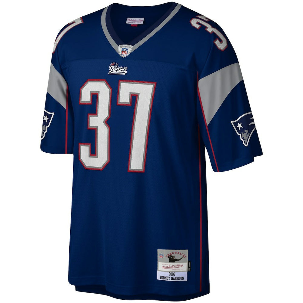 Rodney Harrison New England Patriots Legacy Replica Jersey - Navy on sale