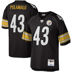 Troy Polamalu Pittsburgh Steelers Legacy Replica Jersey - Black online
