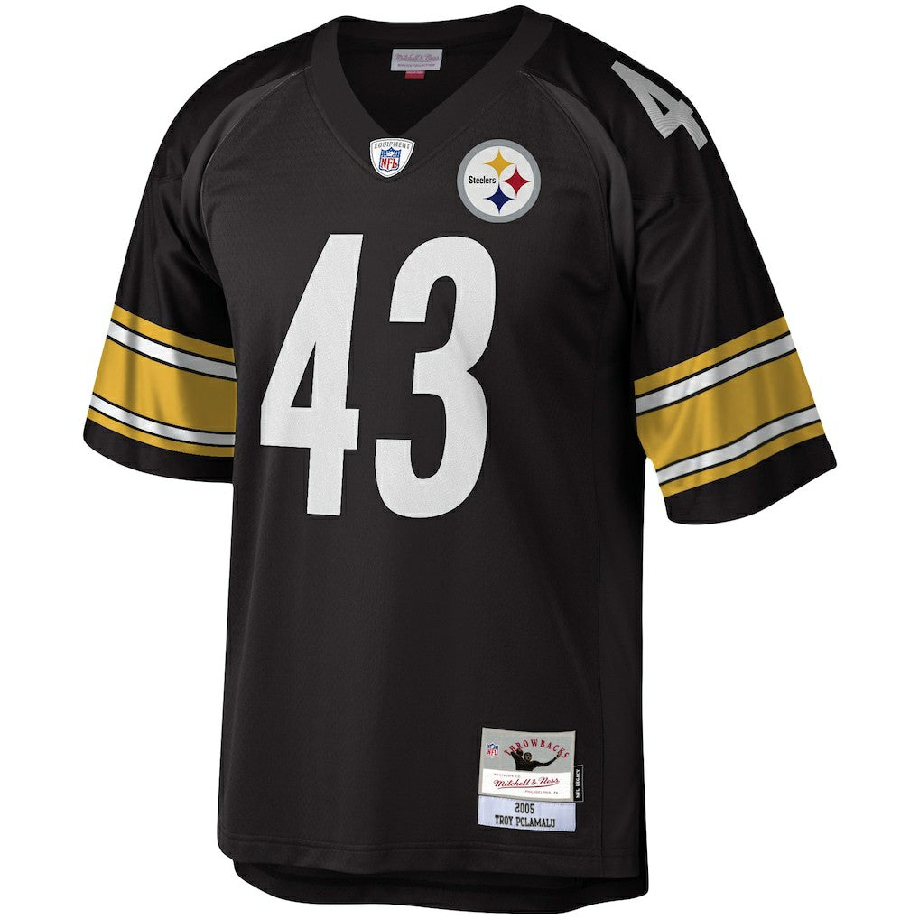 Troy Polamalu Pittsburgh Steelers Legacy Replica Jersey - Black online