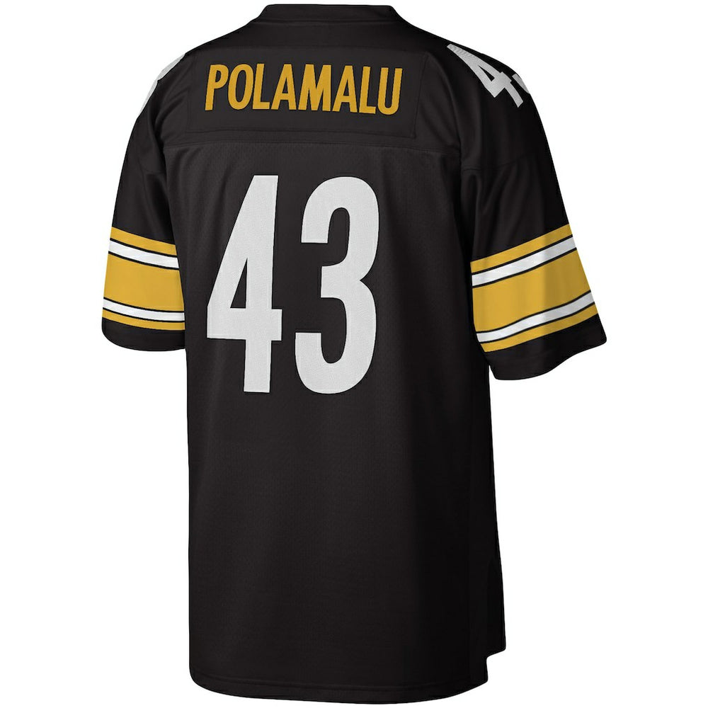 Troy Polamalu Pittsburgh Steelers Legacy Replica Jersey - Black online