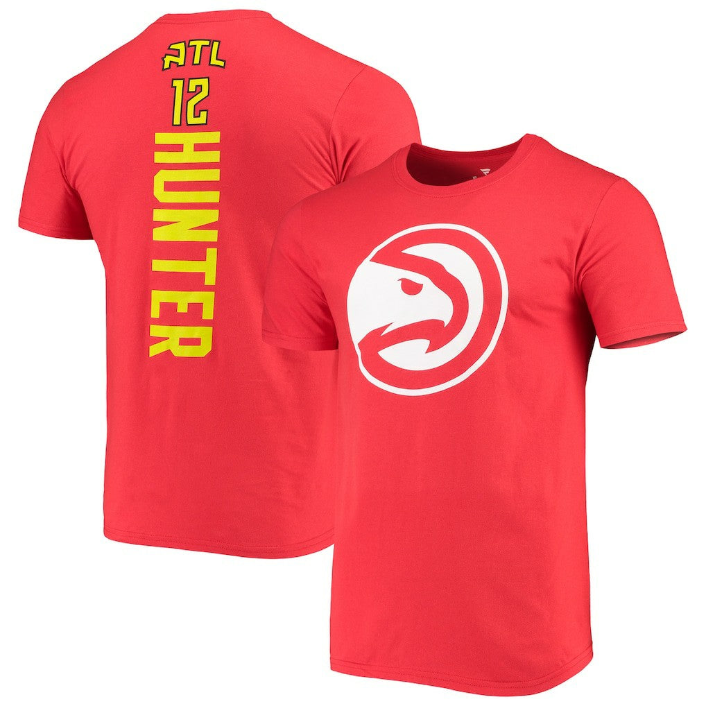 De'Andre Hunter Atlanta Hawks Playmaker Name & Number Logo T-Shirt - Red outlet