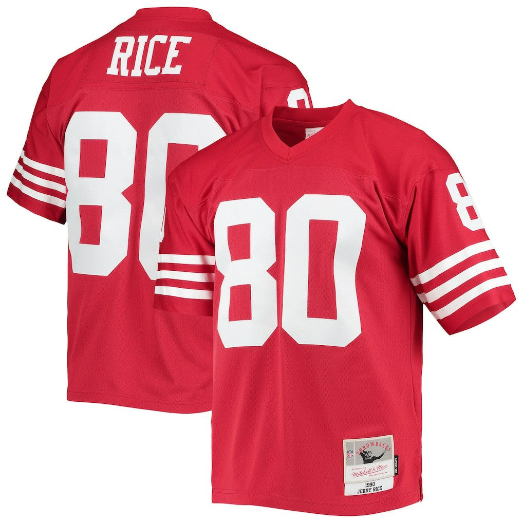 Jerry Rice San Francisco 49ers Legacy Replica Jersey - Scarlet on sale
