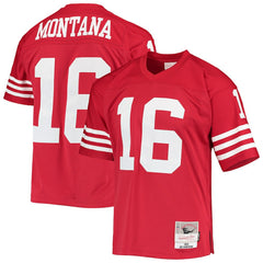 Joe Montana San Francisco 49ers Legacy Replica Jersey - Scarlet sale