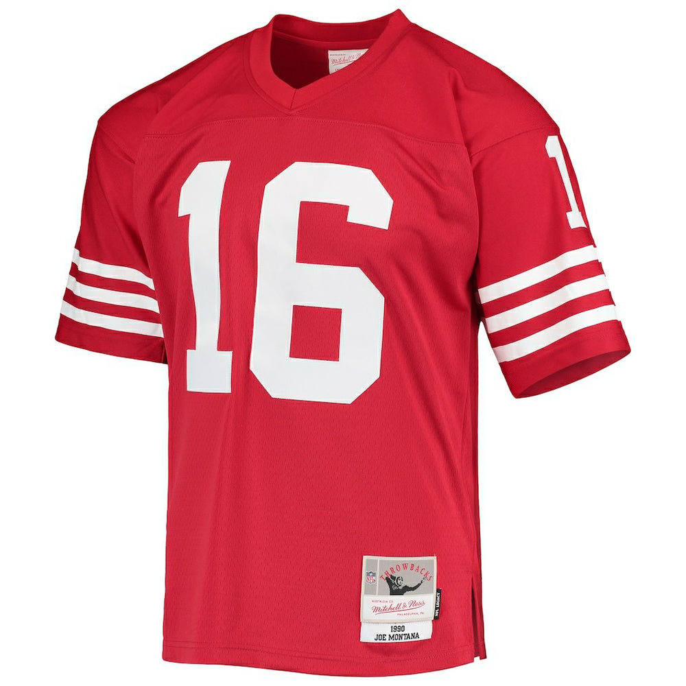 Joe Montana San Francisco 49ers Legacy Replica Jersey - Scarlet sale