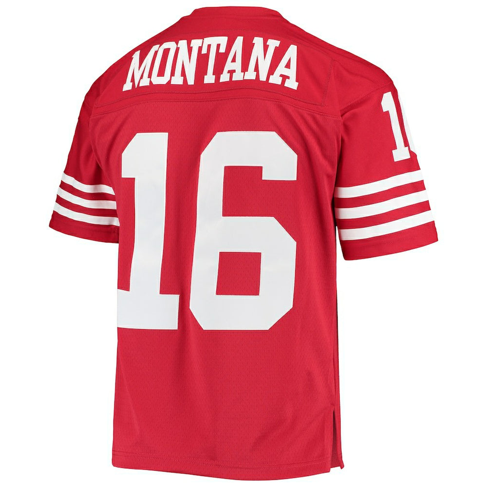 Joe Montana San Francisco 49ers Legacy Replica Jersey - Scarlet sale