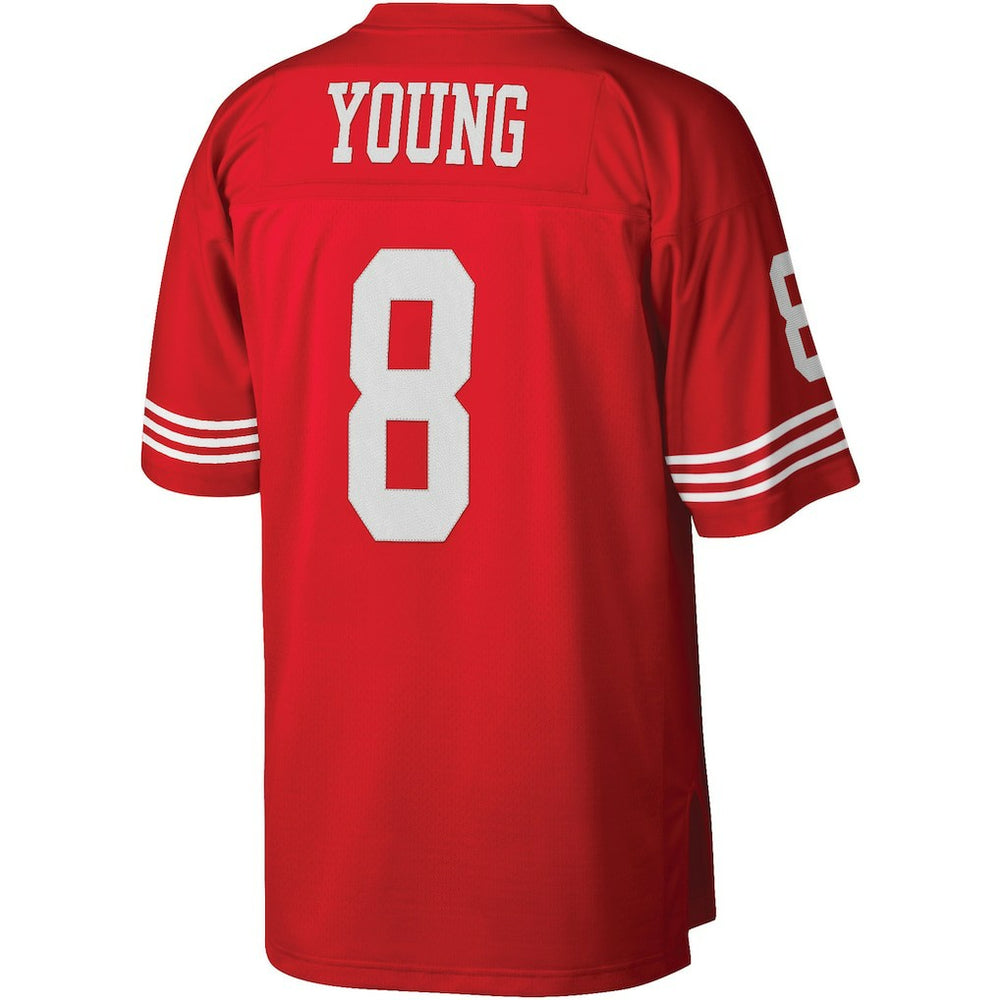Steve Young San Francisco 49ers Legacy Replica Jersey - Scarlet on sale