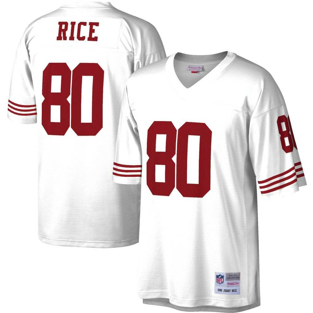 Jerry Rice San Francisco 49ers Legacy Replica Jersey - White for sale