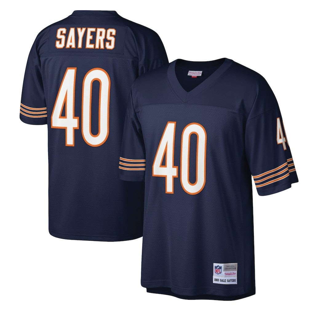 Gale Sayers Chicago Bears Legacy Replica Jersey - Navy for sale