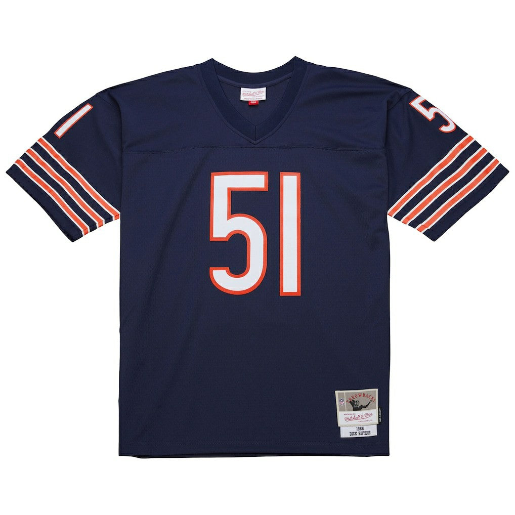 Dick Butkus Chicago Bears Legacy Replica Jersey - Navy sale