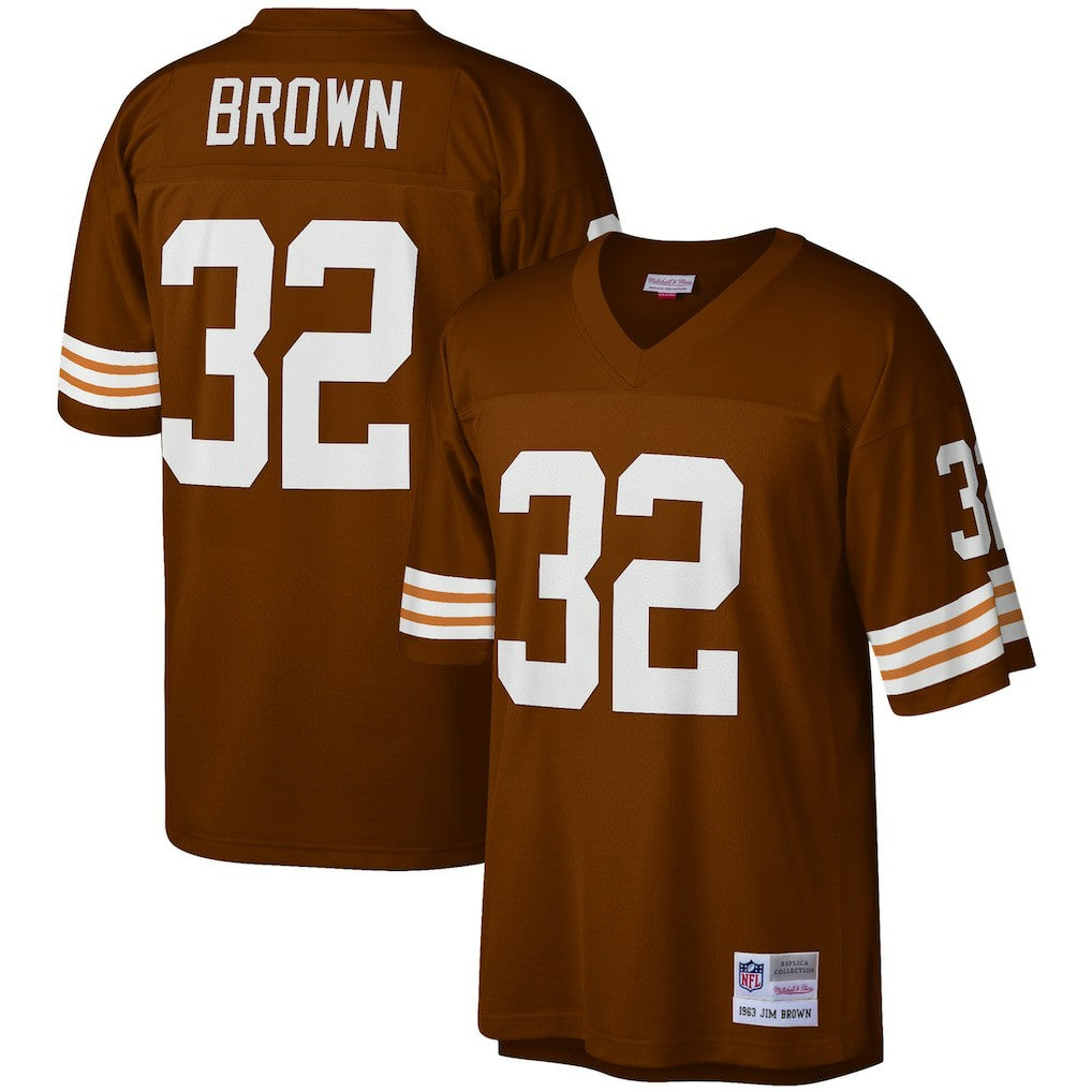 Jim Brown Cleveland Browns Legacy Replica Jersey - Brown online