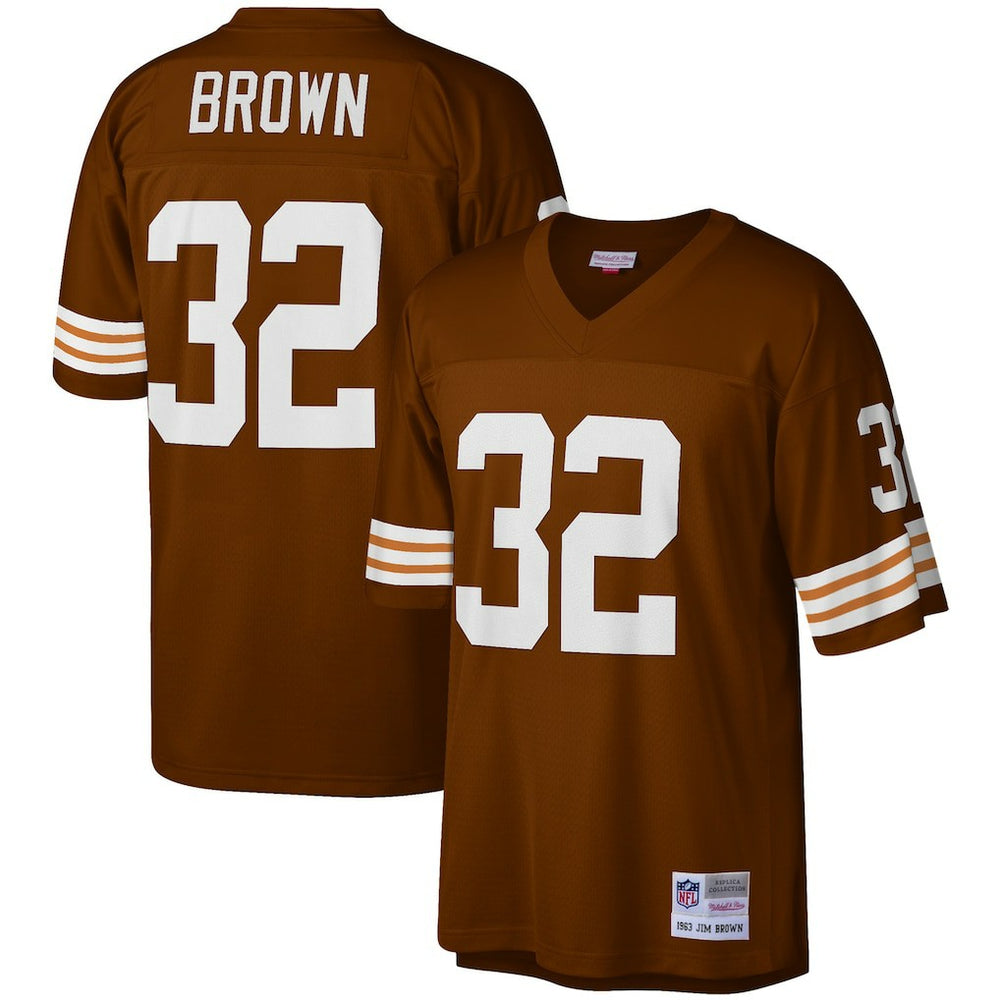 Jim Brown Cleveland Browns Legacy Replica Jersey - Brown online