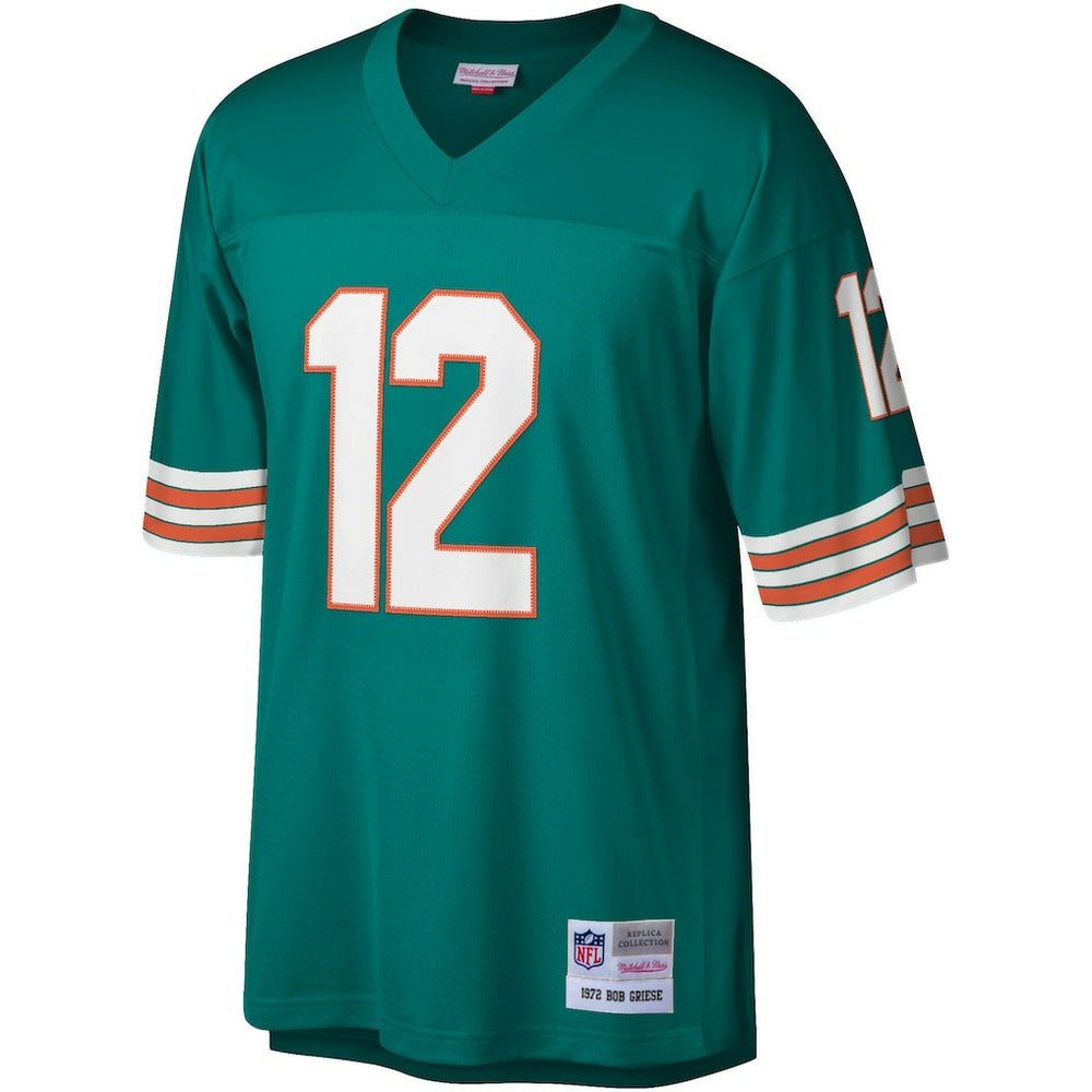 Bob Griese Miami Dolphins Legacy Replica Jersey - Aqua sale