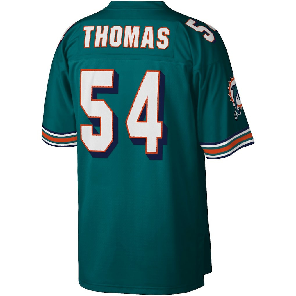 Zach Thomas Miami Dolphins Legacy Replica Jersey - Aqua for sale