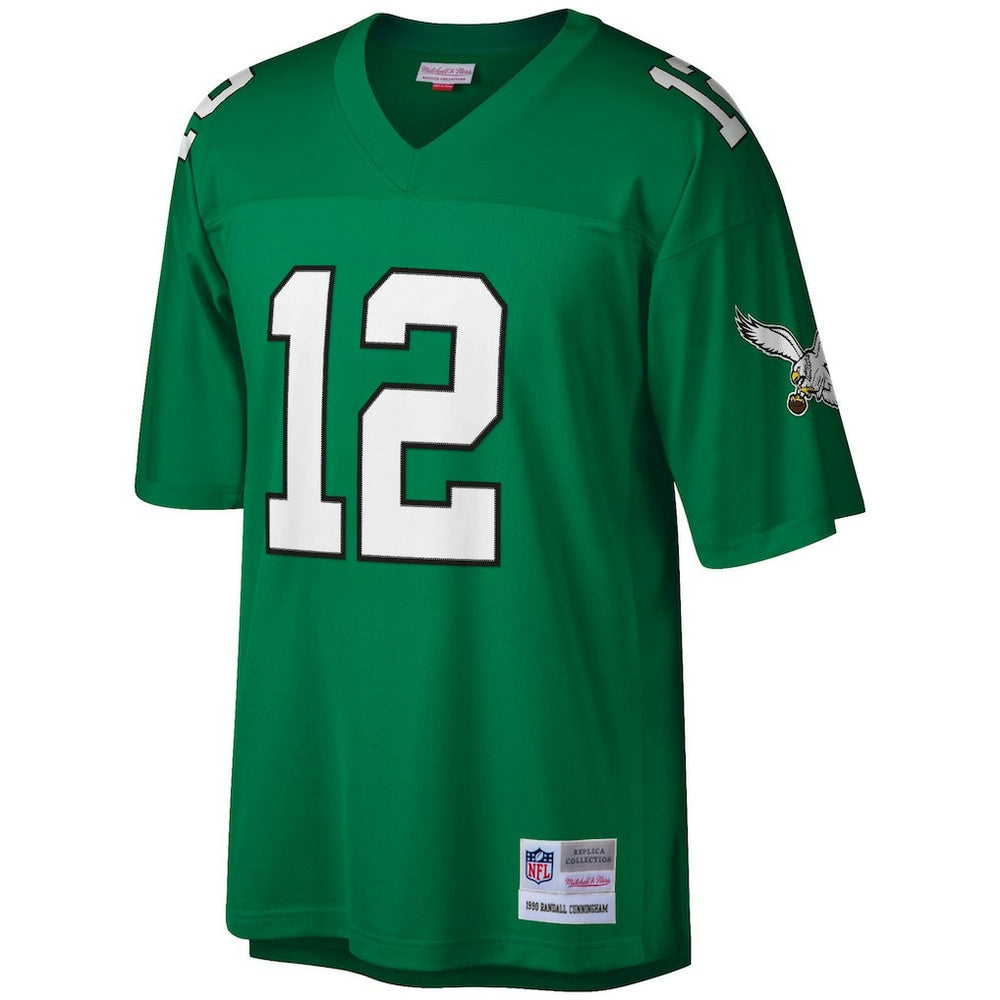 Randall Cunningham Philadelphia Eagles Legacy Replica Jersey - Kelly Green discount