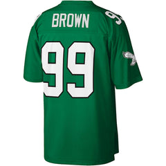 Jerome Brown Philadelphia Eagles Legacy Replica Jersey - Kelly Green discount