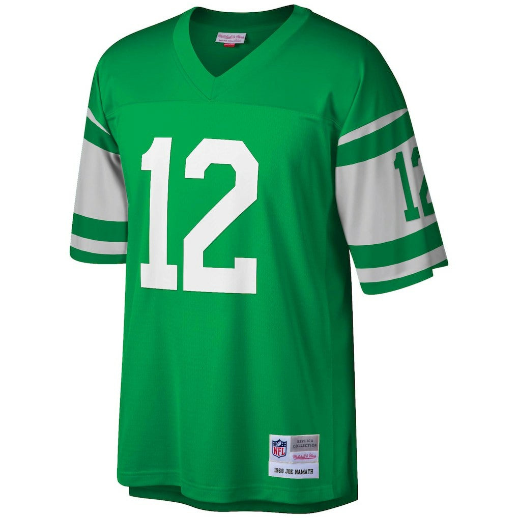 Joe Namath New York Jets Legacy Replica Jersey - Kelly Green sale