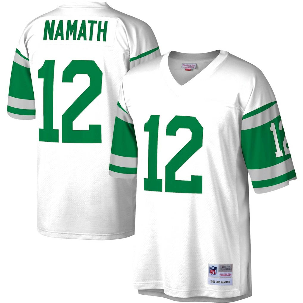 Joe Namath New York Jets Legacy Replica Jersey - White sale