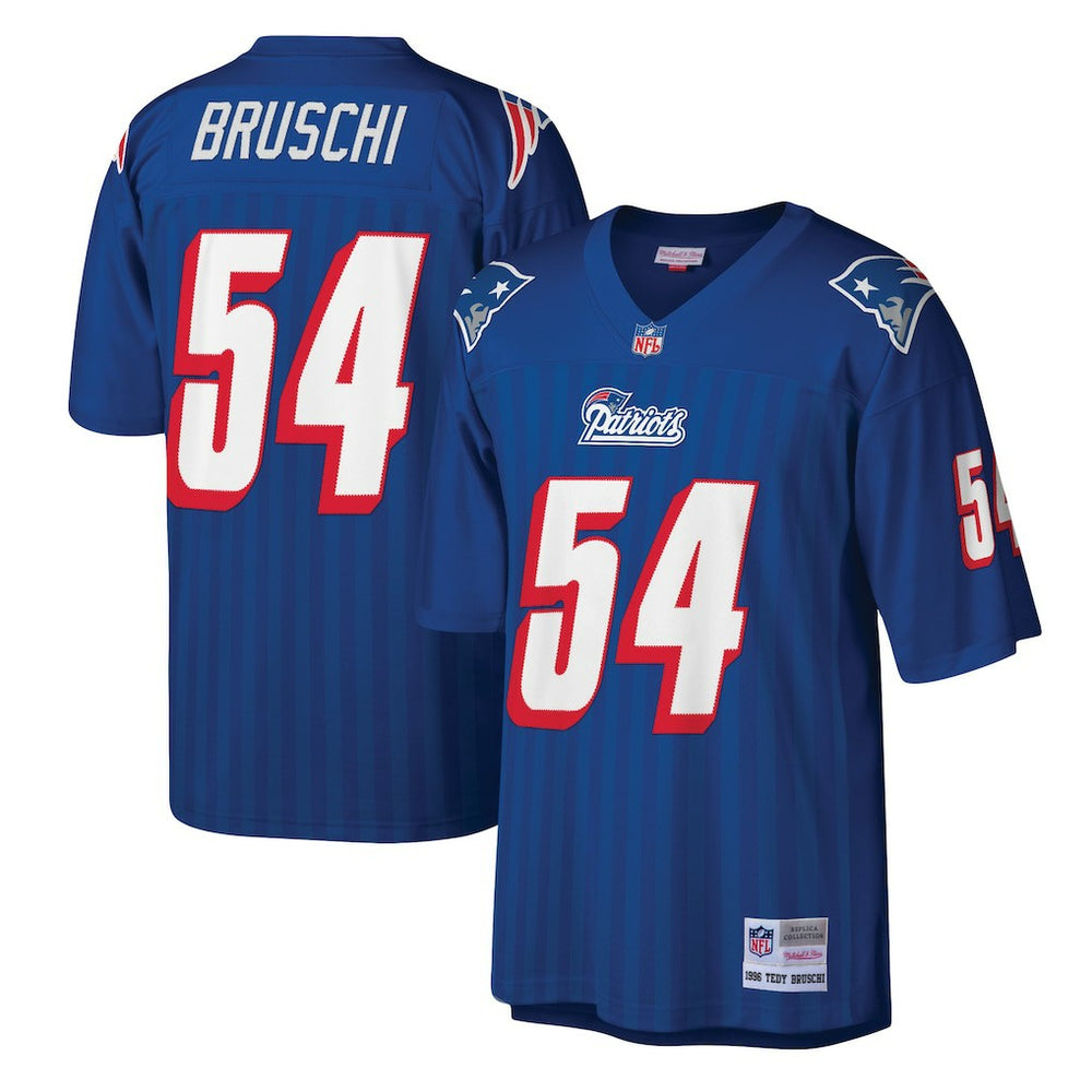 Tedy Bruschi New England Patriots Legacy Replica Jersey - Royal discount