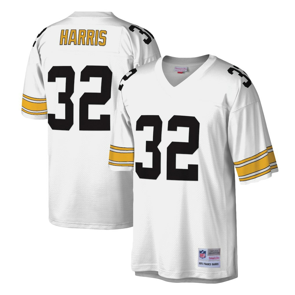 Franco Harris Pittsburgh Steelers Legacy Replica Jersey - White outlet