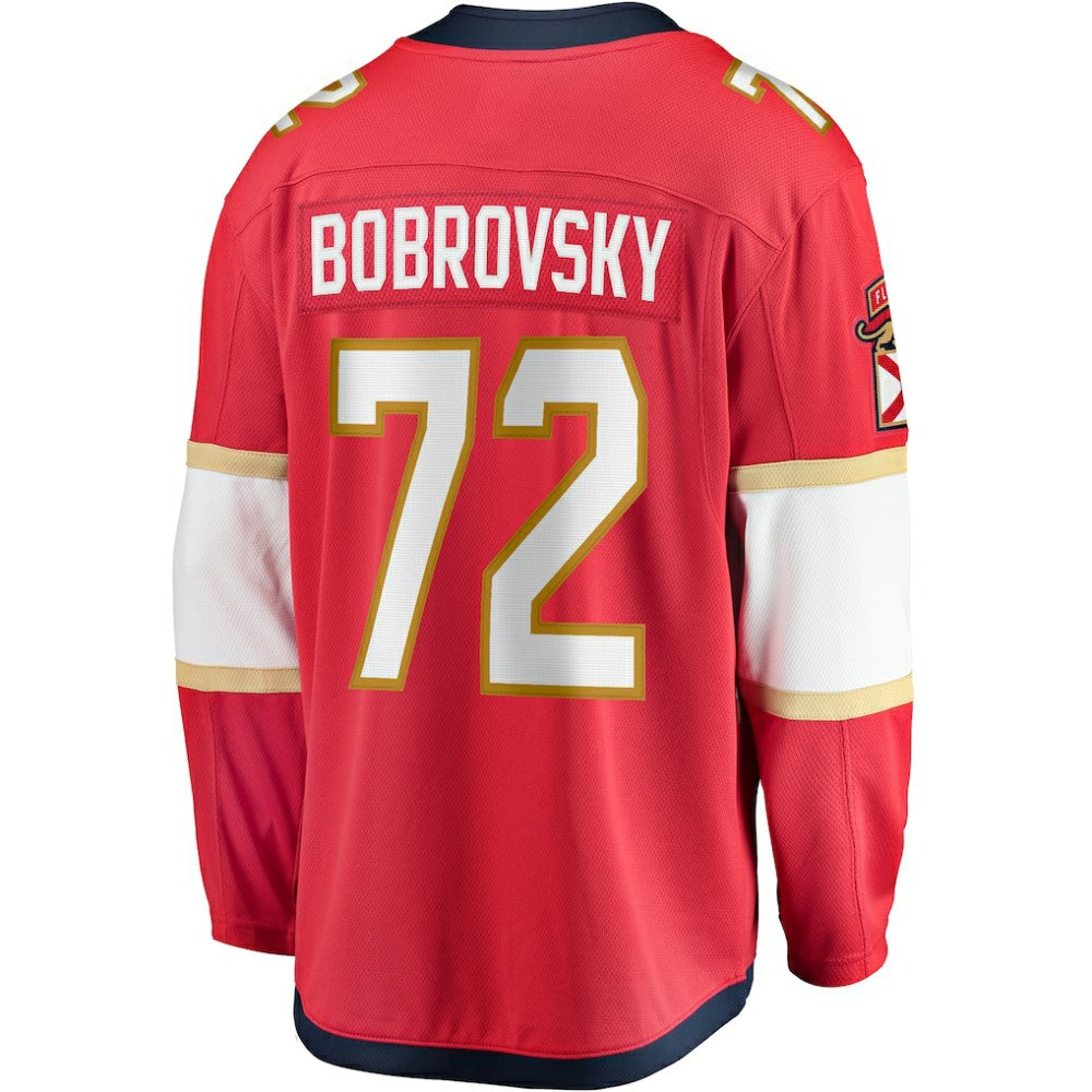 Sergei Bobrovsky Florida Panthers Fanatics Breakaway Player Jersey - Red Jerseys