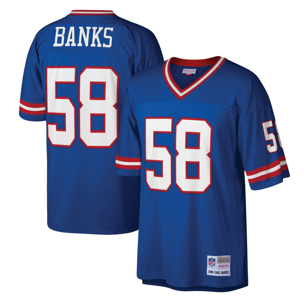 Carl Banks New York Giants Legacy Replica Jersey - Royal discount