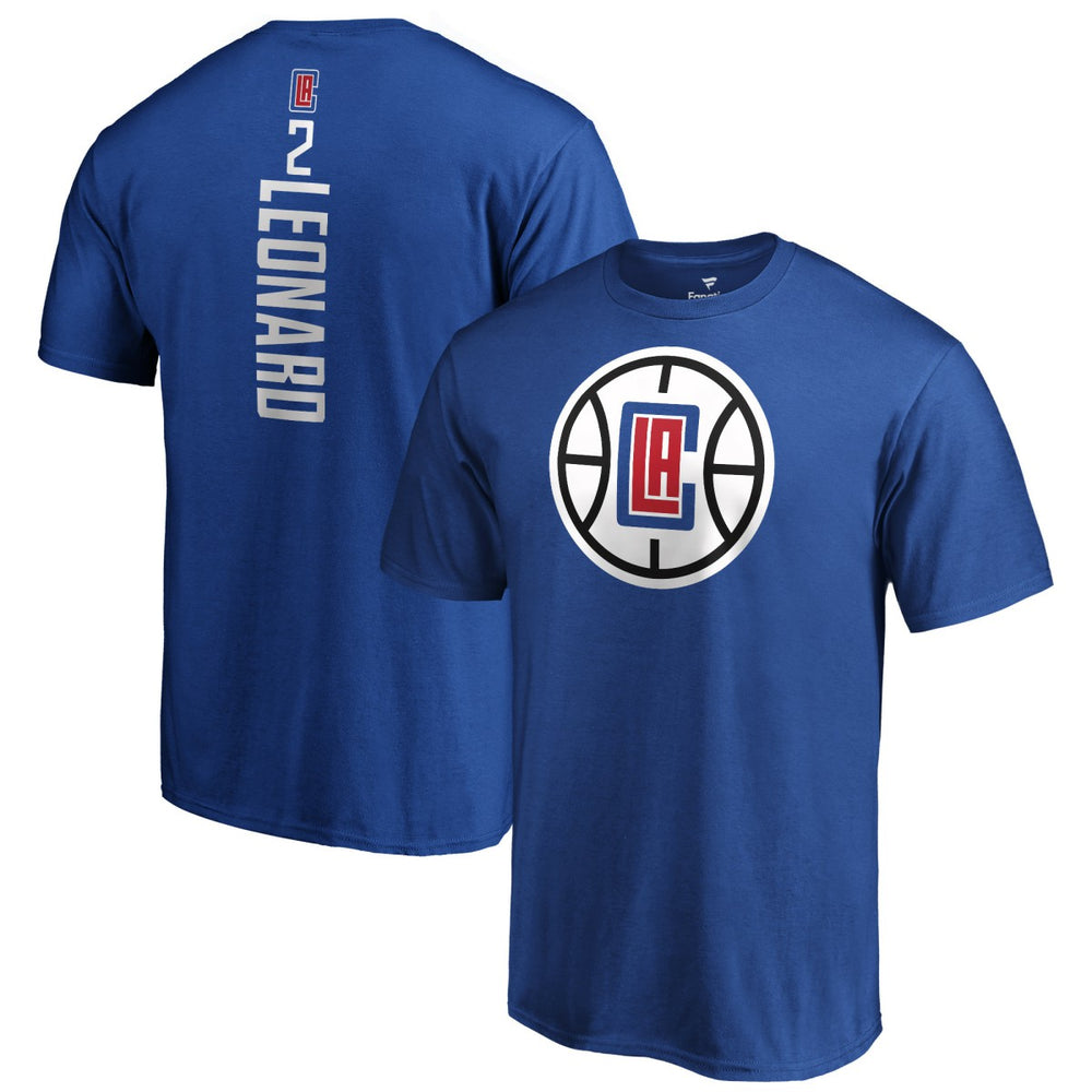 Kawhi Leonard LA Clippers Playmaker Name & Number T-Shirt - Blue cheap