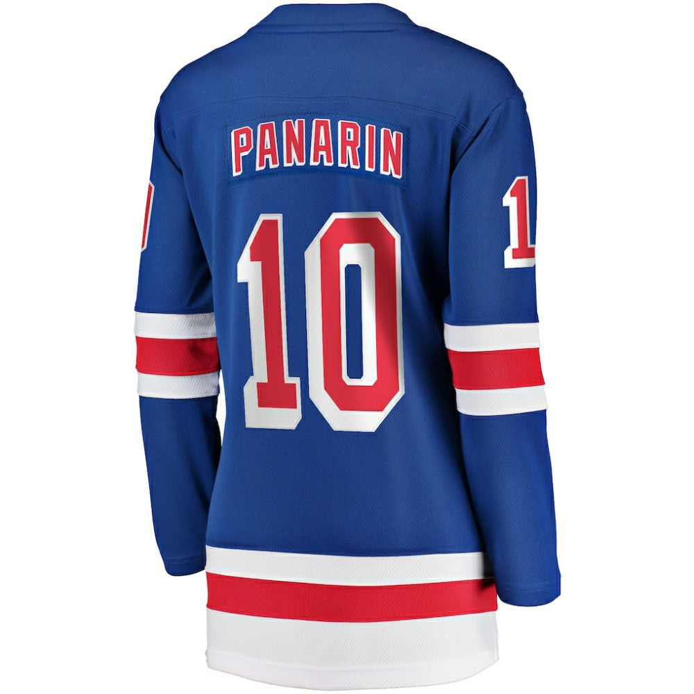 Artemi Panarin New York Rangers Fanatics Women's Home Breakaway Player Jersey - Blue Jerseys
