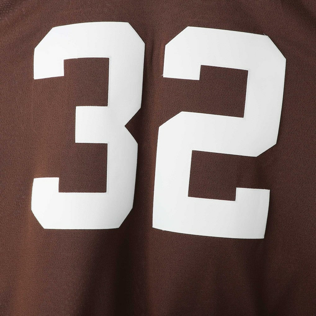 Jim Brown Cleveland Browns 1964 Authentic Throwback Retired Player Jersey - Brown for sale